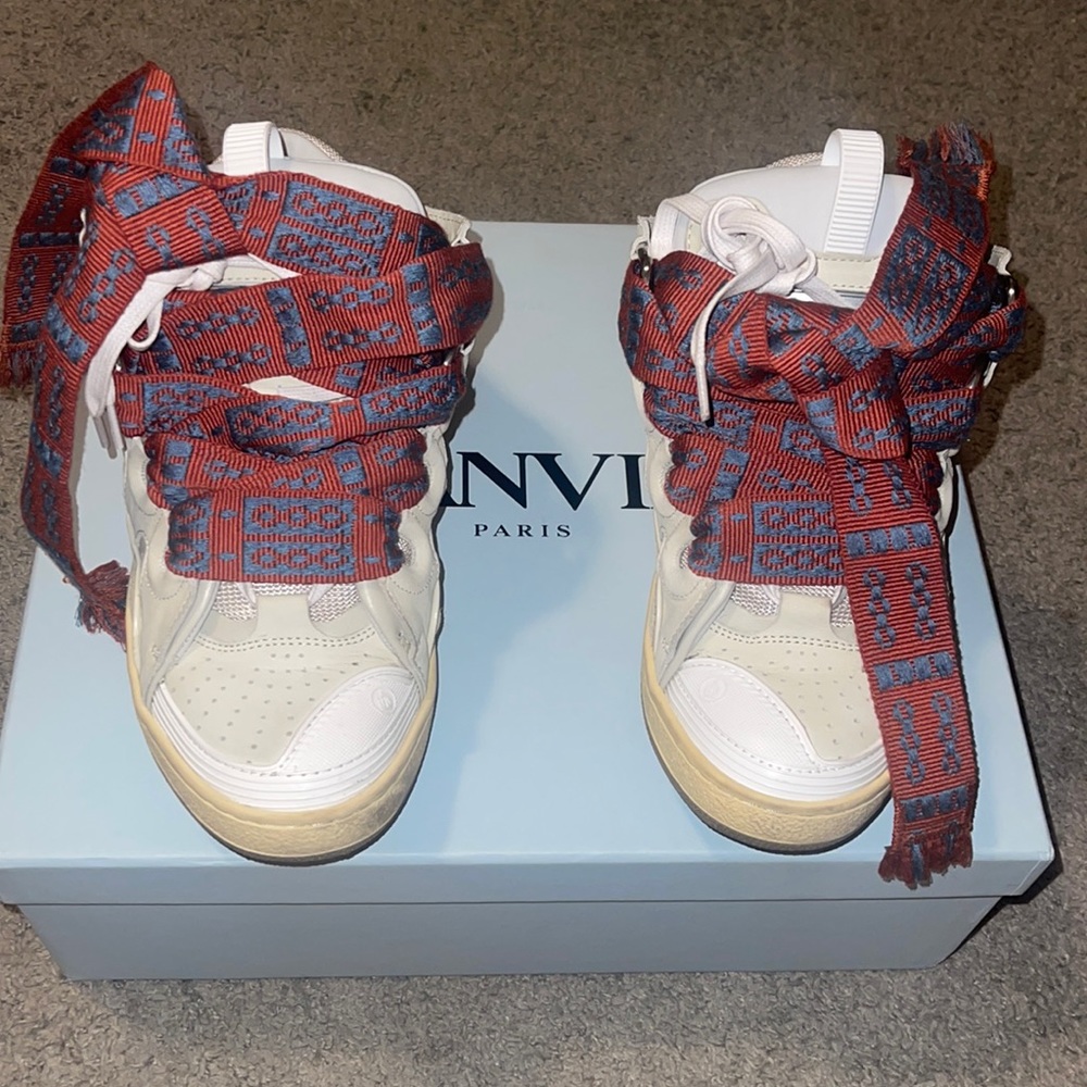 Lanvin Curb Sneakers